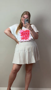 AMOR TEE (T/M MAAT 48) - 2 KLEUREN