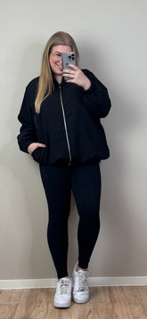OVERSIZED BOMBER JACKET (T/M MAAT 52) - 3 KLEUREN
