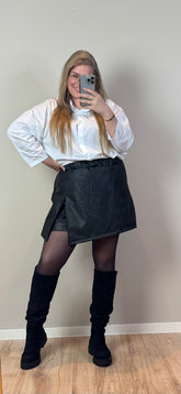 BASIC COTTON BLOUSE (T/M MAAT 50)