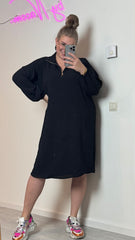 ZIPPY BLOUSE DRESS (3 KLEUREN)