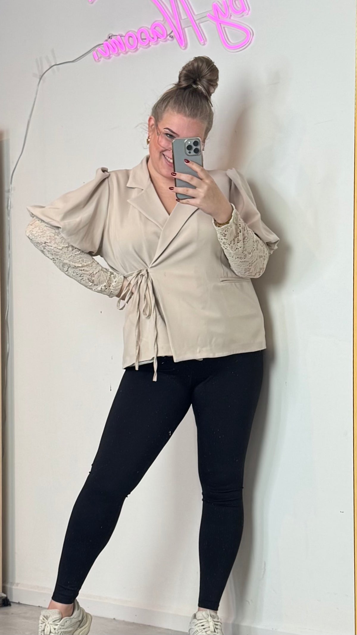 WRAPPED LACE BLAZER (3 KLEUREN)