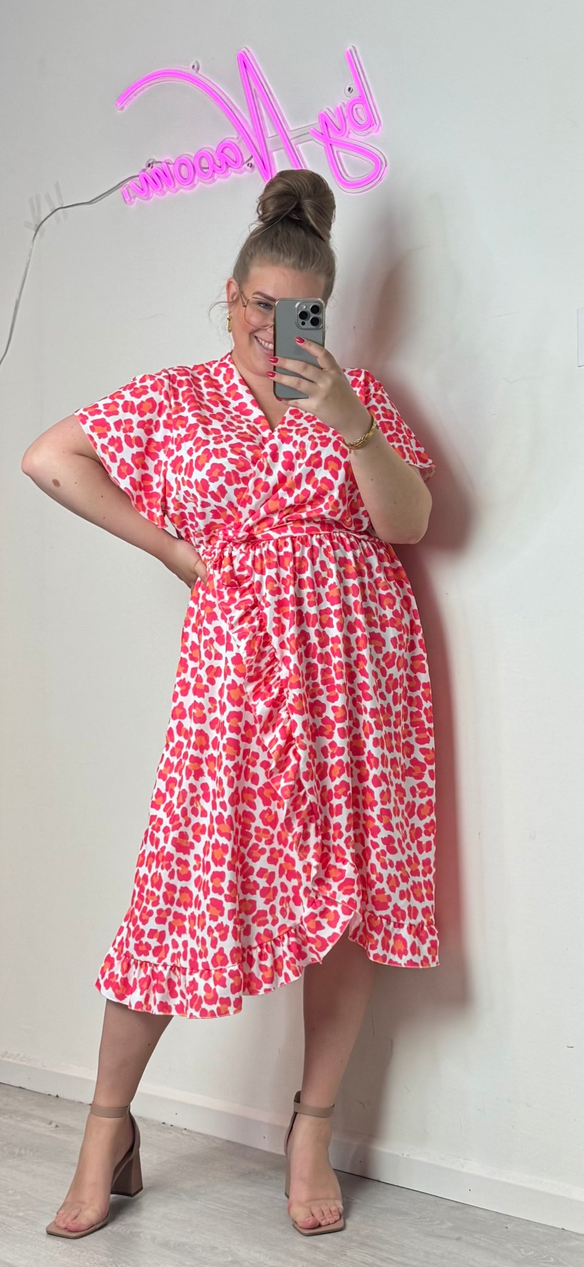 LEOPARD DRESS (3 KLEUREN)