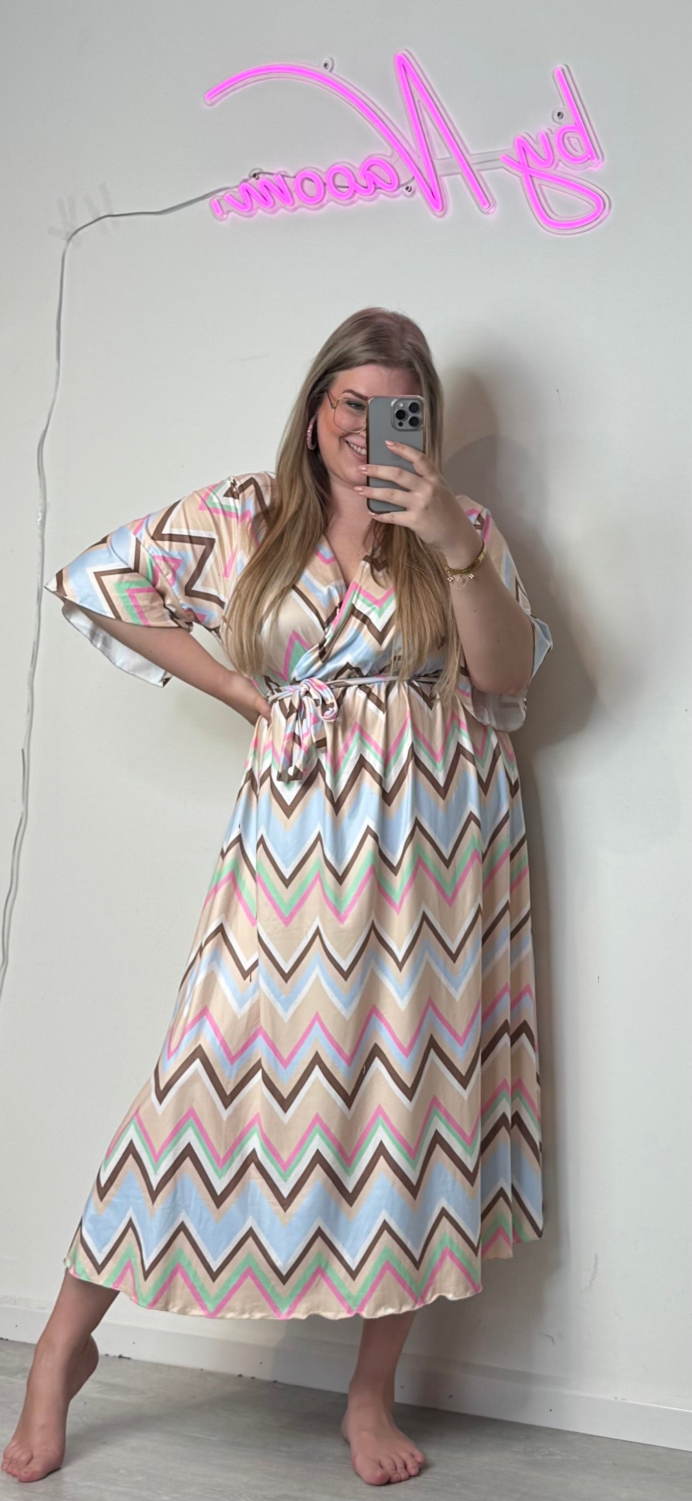 ZIGZAG DRESS (3 KLEUREN)