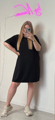 BELTED T-SHIRT DRESS (2 KLEUREN)
