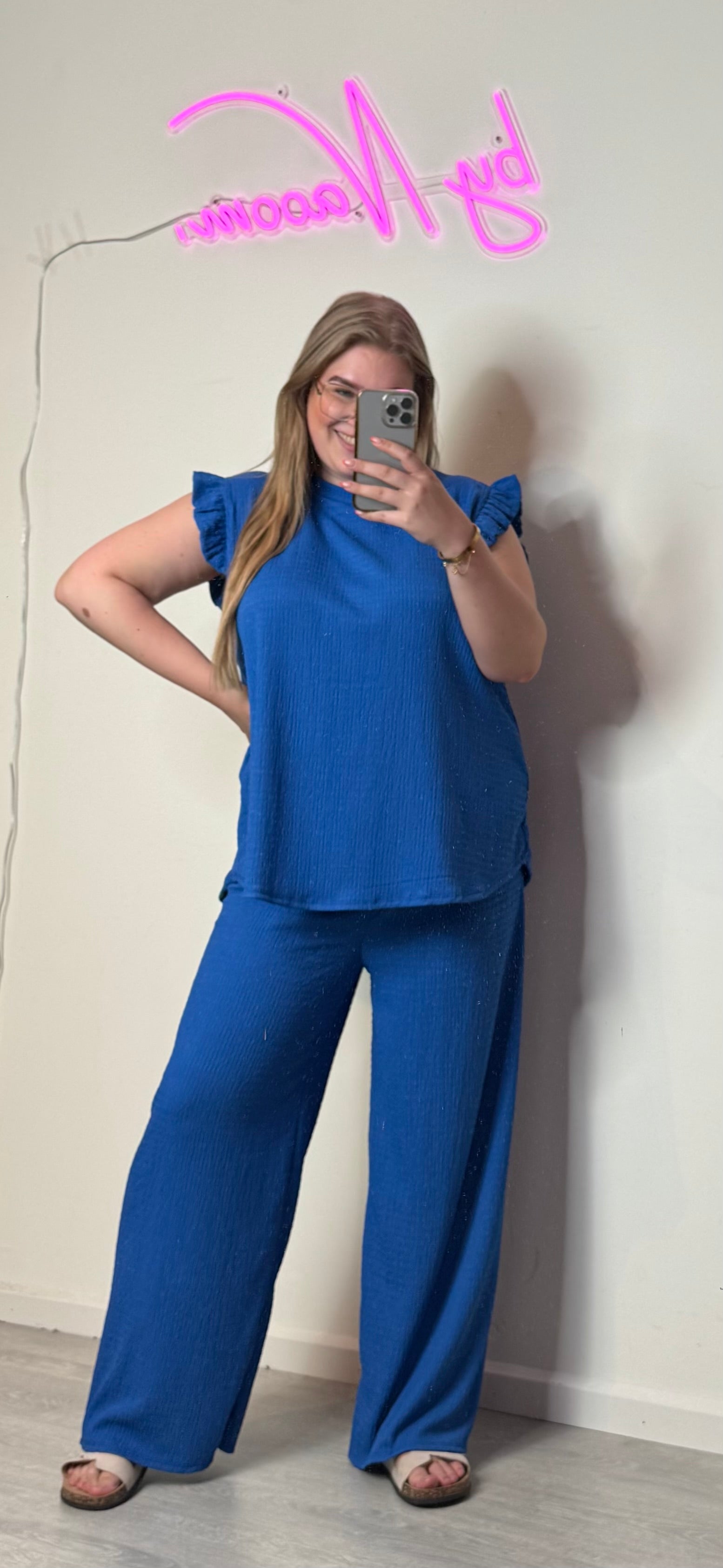 2 PIECE SET RUFFLE (3 KLEUREN)