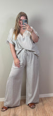 LINNEN LOOK SET (T/M MAAT 52) - 3 KLEUREN