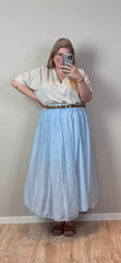 FLOWY ROK - T/M MAAT 50 (2 KLEUREN)