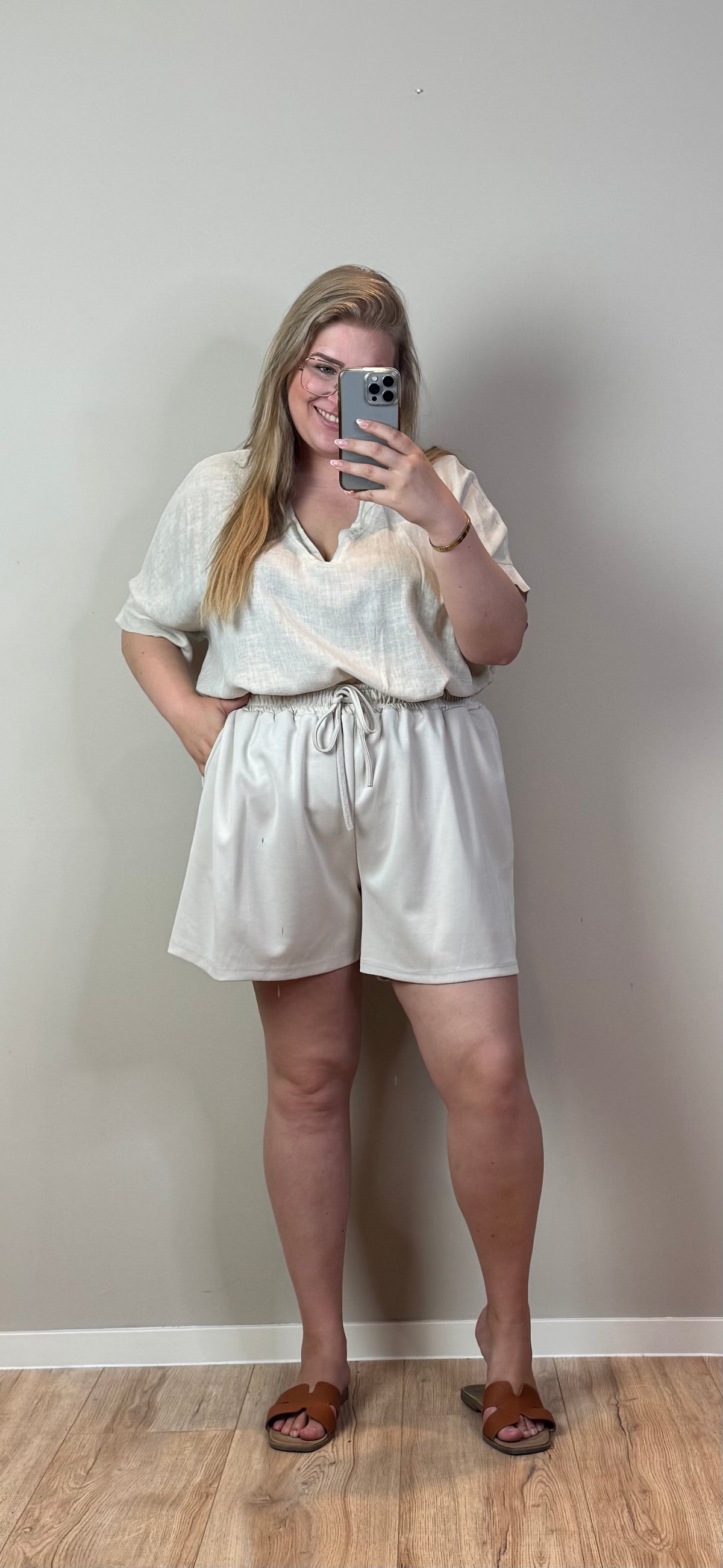 COMFY SHORTS - T/M MAAT 52-54 (4 KLEUREN)