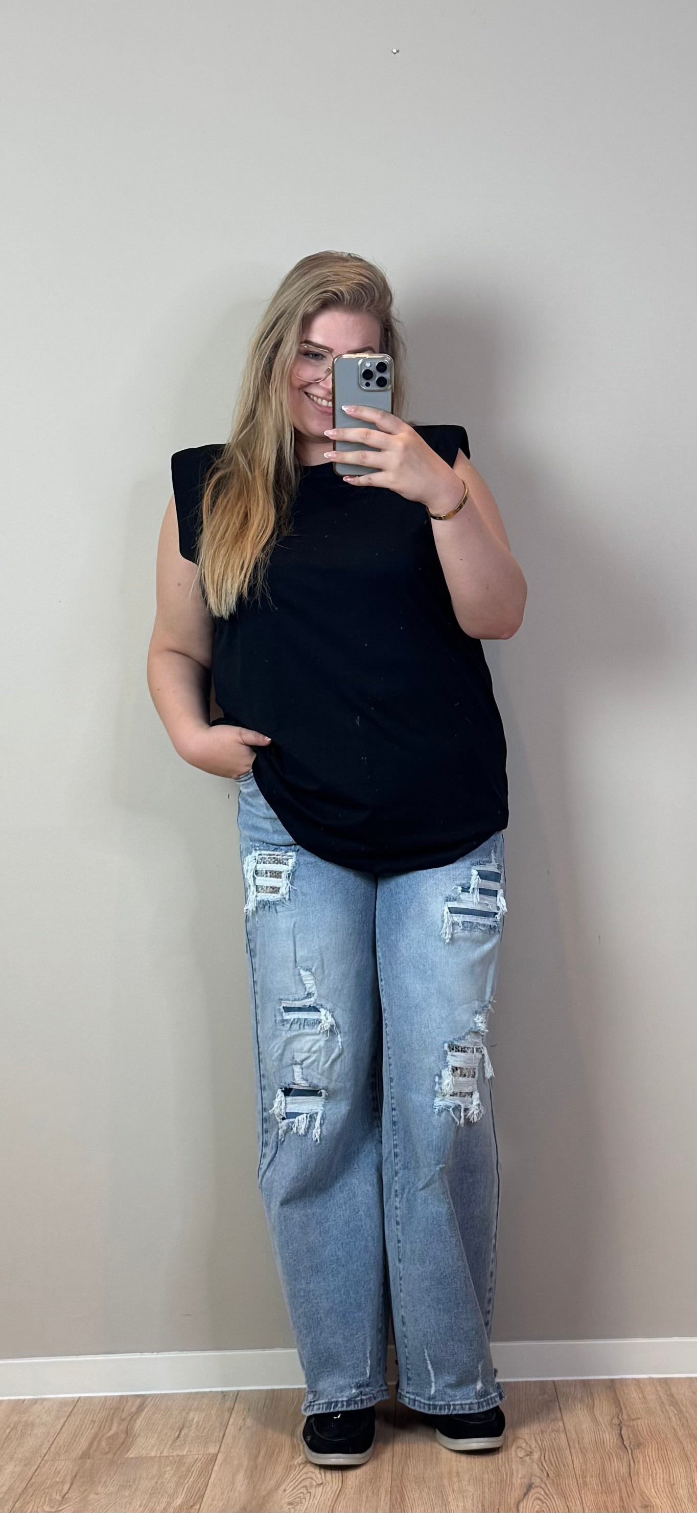 SEQUIN FESTIVAL JEANS (IN MATEN)