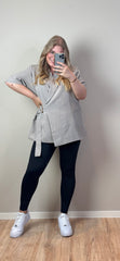 LILLY BLAZER MET CEINTUUR T/M MAAT 52 (4 KLEUREN)