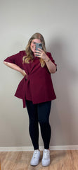 LILLY BLAZER MET CEINTUUR T/M MAAT 52 (4 KLEUREN)