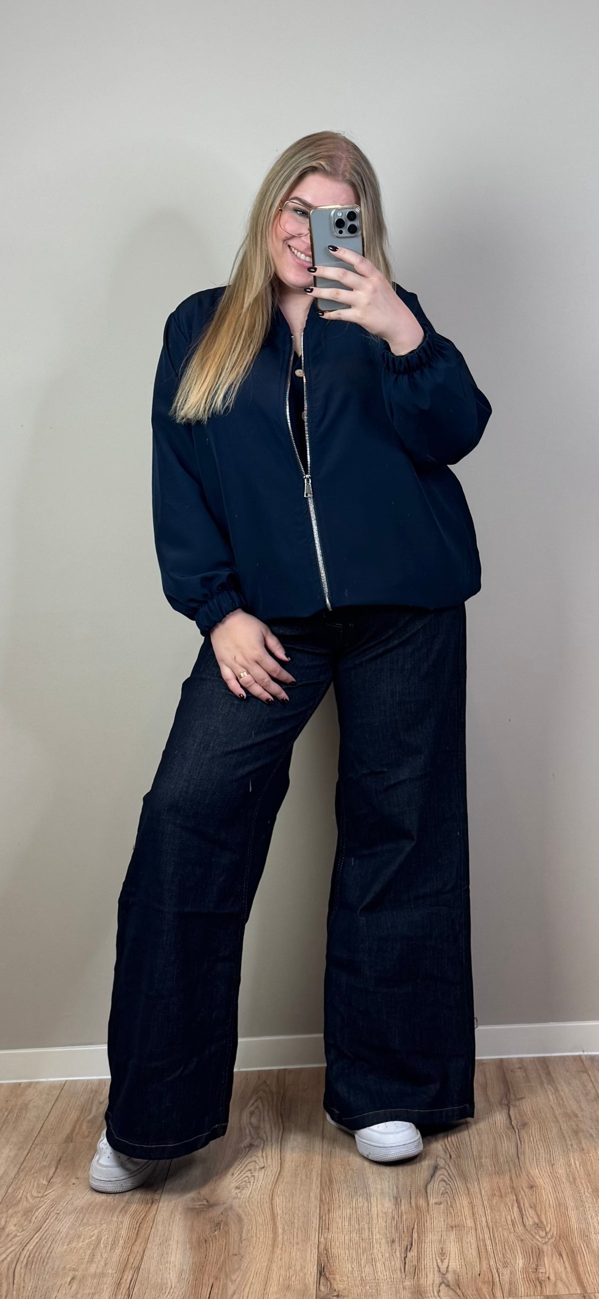 OVERSIZED BOMBER JACKET (T/M MAAT 52) - 3 KLEUREN