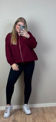 Burgundy red