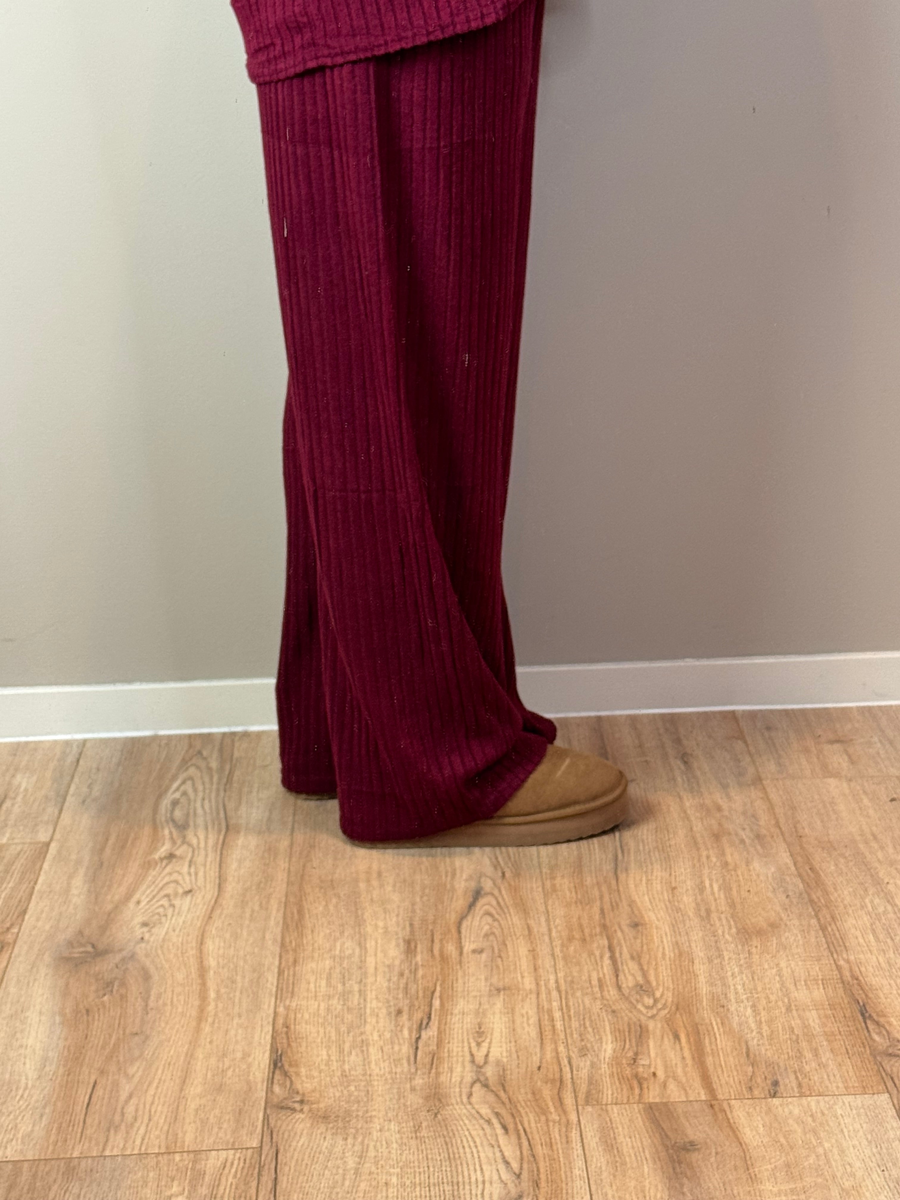 COMFY RIB CO-ORD SET (T/M MAAT 50) - 9 KLEUREN