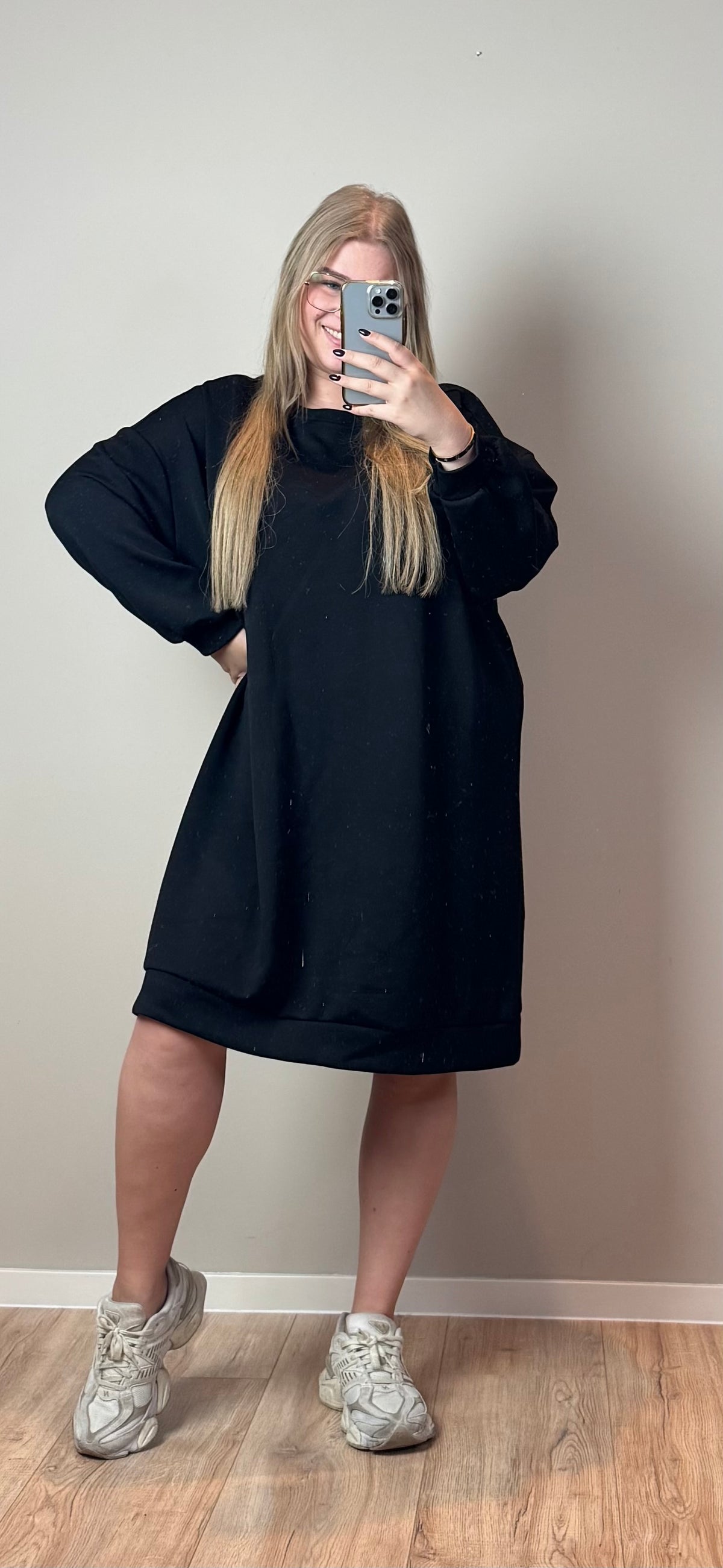 WINNY SWEATERDRESS (T/M MAAT 54) - 3 KLEUREN