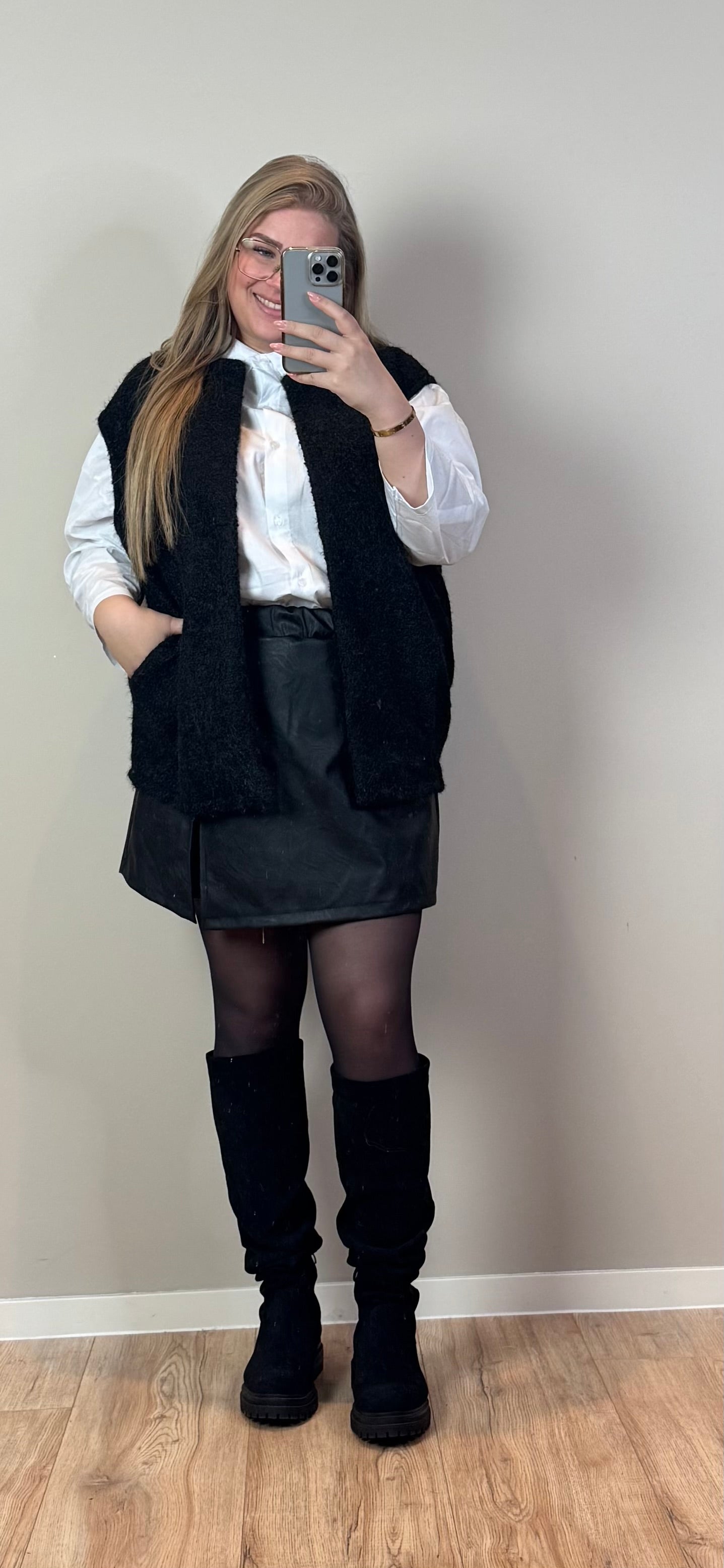 WOOLY GILET (T/M MAAT 52) - 2 KLEUREN